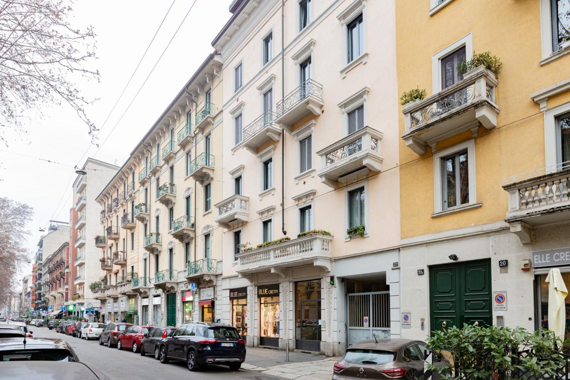 Premuda20 Milan Elegant Apartment Bagian luar foto